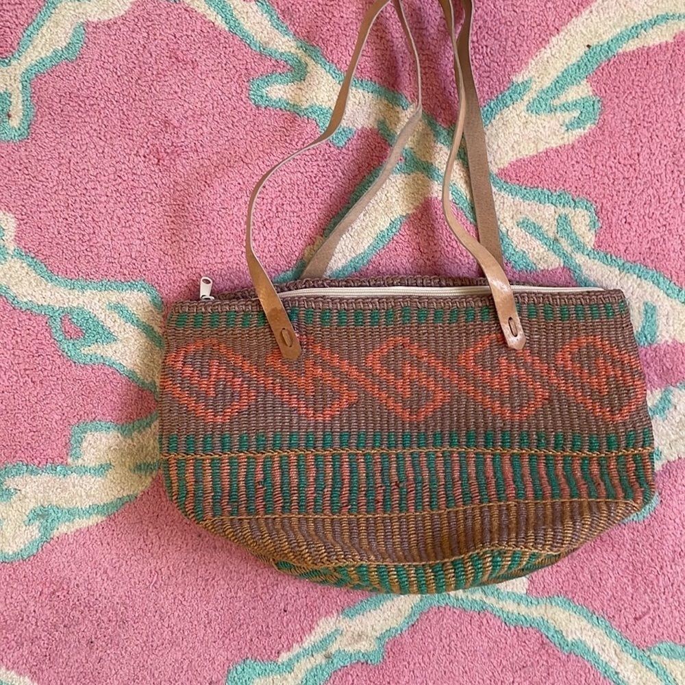 Woven summer bag